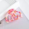 5.5cm Hollow Out Hair Claw Clip Crab Clamps Women Girls Ponytail Acrylic Plastic Hair Barrettes Hairpin Fashion Hair Accessories