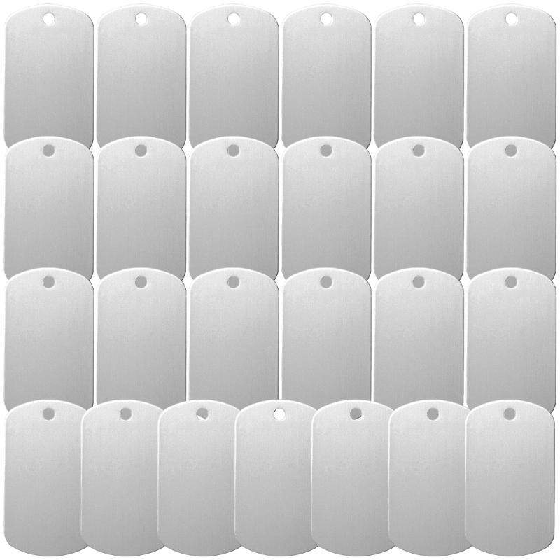 

25Pieces Pet Nameplate Easy Attach to Collars for Safe Identification for Dogs and Cats Collar Engraving Info 1