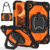 Shockproof Full Cover Case With Kickstand T-Mobile REVVL Tab 2 10.1 Inch Tablet - PC Material Multi-Angle Stand Anti-Bending