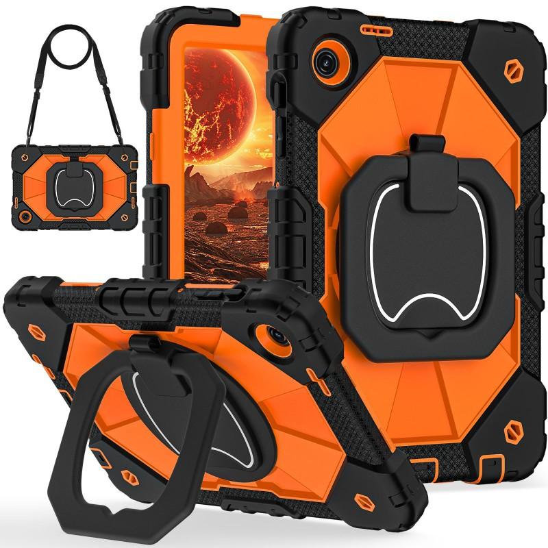 Shockproof Full Cover Case With Kickstand T-Mobile REVVL Tab 2 10.1 Inch Tablet - PC Material Multi-Angle Stand Anti-Bending