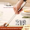 316 Stainless Steel Anti-Scald Thickened Barbecue and Kitchen Tongs for Steak and Buffet