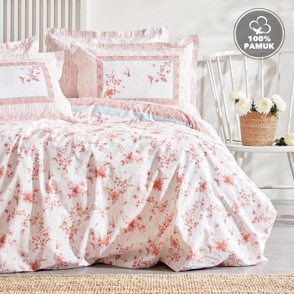 Buy Ranforce Double Duvet Cover Set Blush at affordable prices — free