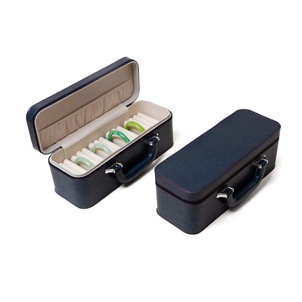 Velvet Inner Bracelet Display Box PU Leather Bracelet Carrying Case  Jewelry Storage