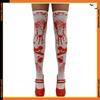 Halloween Over-the-Knee Maskenball Kostüm Socken