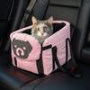 Multifunction Large Capacity Pet Car Seat Breathable Adjustable Harness Car Safety Seat Foldable Pet Car Luggage Travel