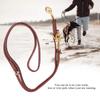 Leather Dog Rope, Comfortable, Soft,  , Pet Leash for Dogs with   Length, Safe, Odorless Waist Band for Control When Running and Walkin