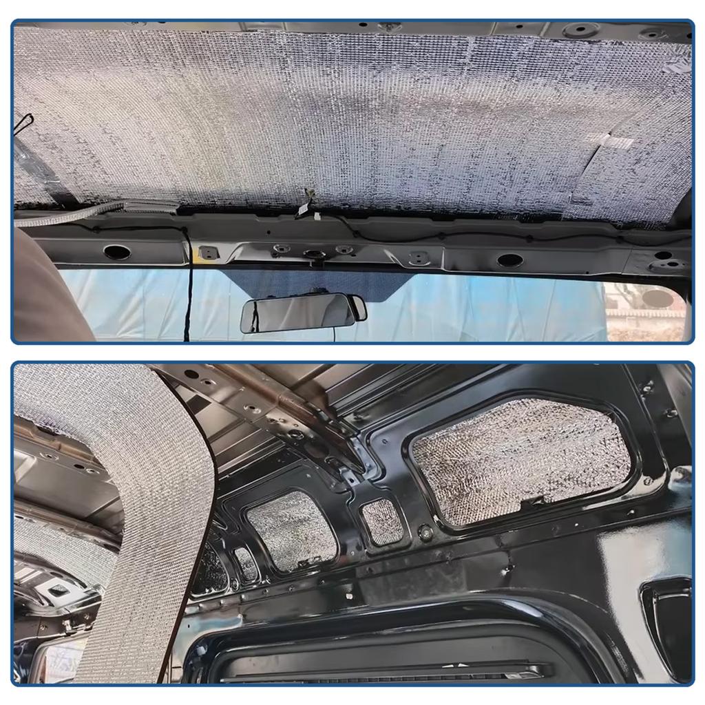 10/20PCS Car Soundproof Cotton Wear Resistant Heat Insulation Sound Absorbing Stable Auto Modification Replacement Accessories Heat Shields 2