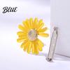 Scarf Fastener Button Large Chrysanthemum Alloy Silk Anti-rust Accessory Buckle
