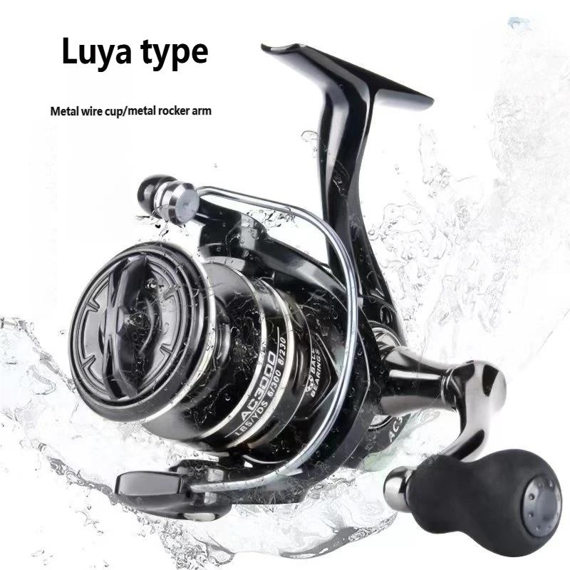 Customizable Fishing Reel for Heavy Duty Offshore Fishing, Full Metal Saltwater Spinning Reel 1000