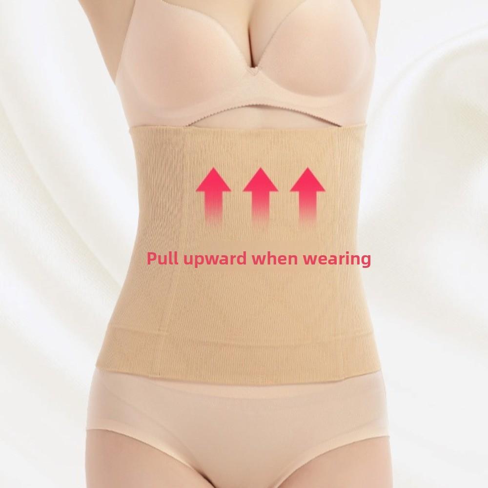 Seamless Waist Trainer Thin Slimming Shapewear Simple Postpartum Body Shaper Belt Female