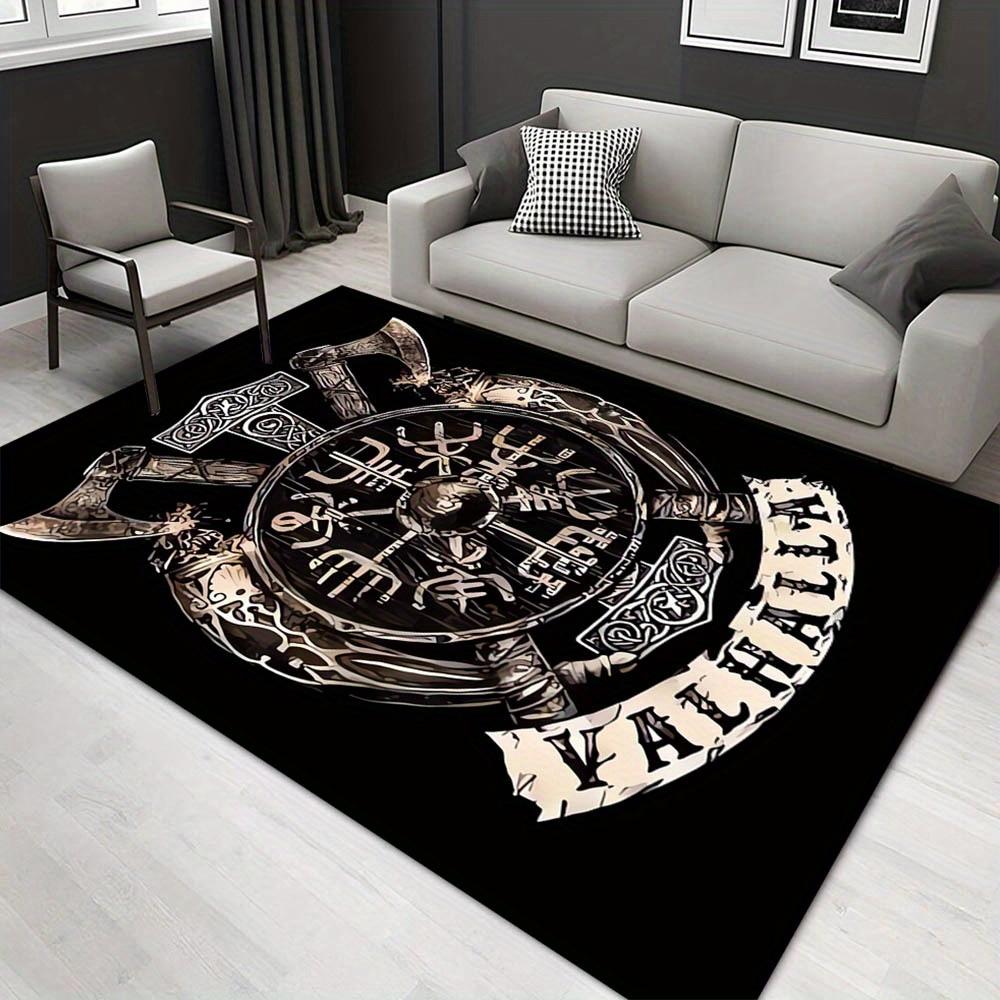 

1pc 18598362000 Pattern Carpet, Area Rug For Living Room Bedroom Room Bed Chair Laundry Entryway Corridor Yard Non-slip Outdoor Camping Rug 60cm by 90cm