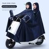 Raincoat for Electric Scooters and Motorcycles, Men's 2022 New Long Model, Full-Body Storm-Proof, Women's Double-Person Electric Bike Rain Poncho