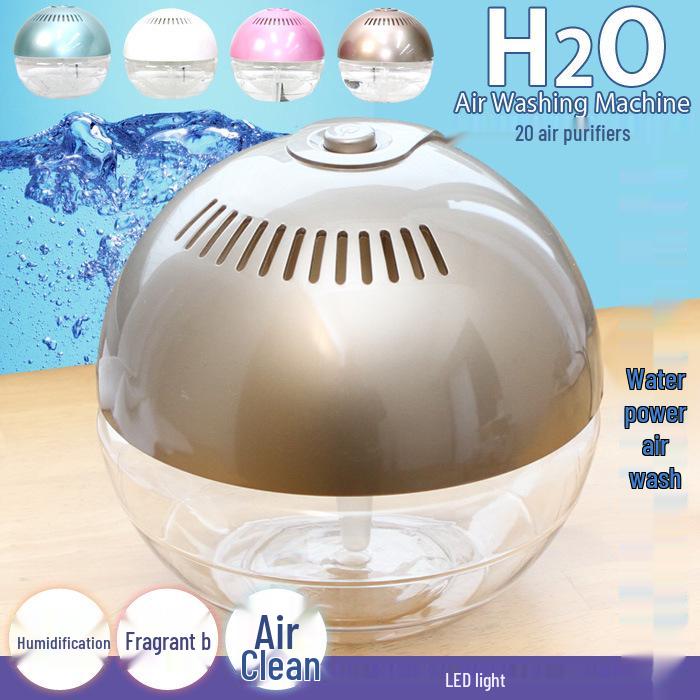 Wood Grain Aroma Diffuser & Air Purifier Humidifier