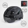 Road Bike Mountain Bike Cycling Helmet with Tail Light No Logo Design for Unisex Adults