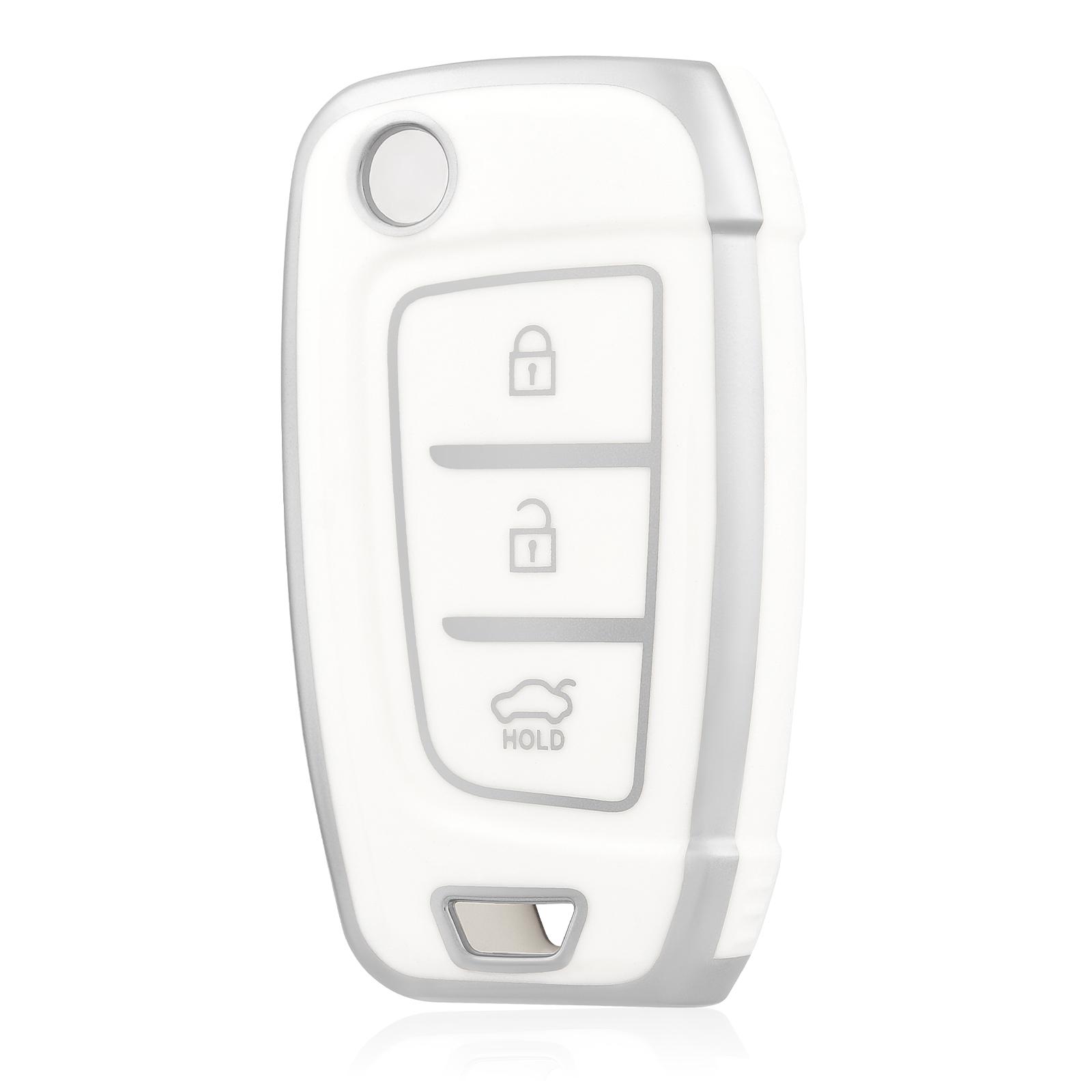 

Car Remote Key Case Cover For Hyundai Tucson 2022 2023 Accent Solaris Elantra I30 I35 I40 Kona Celesta Sonata Creta Key Cover