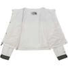 The North Face Color Block Logo Hooded Zip-Up Drop Shoulder Long Sleeve Jacket Women jackets Off-White NJ2HR30J