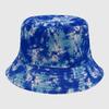 Neutral Summer Tie Dye Printed Fisherman Hat Outdoor Breathable Hat Sunshade