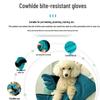 Cowhide Anti-Bite Training Gloves