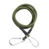 Strong Elastic Bungee Straps Elastic Tie Strap String with Carabiner Hooks Heavy Duty Bungee Cord Camping Accessories