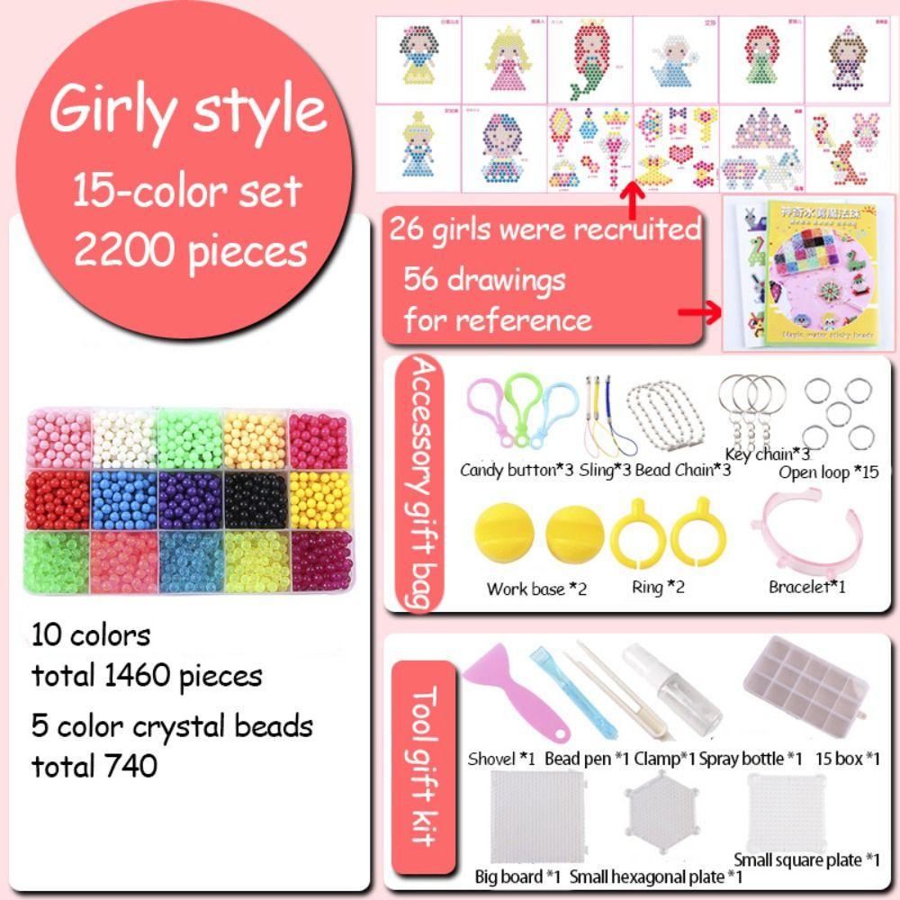 

Набор материалов для самостоятельного изготовления Волшебные бусины Набор для самостоятельного изготовления Липкие бусины Волшебные водные бусины Набор для самостоятельного изготовления Подарок детям style 3