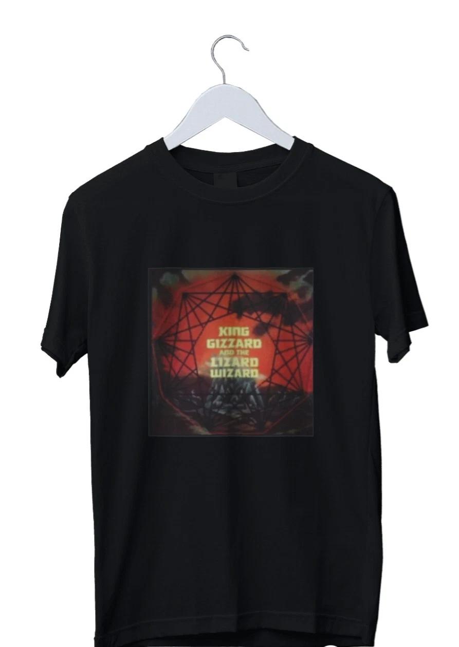 Men s Casual Graphic king Gizzard and the Lizard Wizard T Nonagon I... XL
