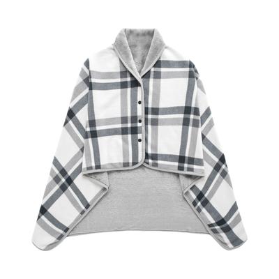 Wearable Blankets Shawl Blanket Flannel Lazy Casual Office Blanket