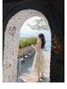 2024 Korean Style Sleeveless Ruffled Print Long Slim Fit Dress