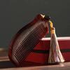Compact Creative Comb: Indian Small-leaf Rosewood, 11cm Length, 5cm Height, 1cm Thickness, Hot Selling
