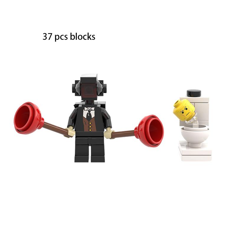 

Скибиди Туалет Мини Конструктор АБС Дети Ребенок Мальчик День Рождения Кукла Подарок