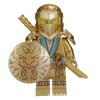 Ninja Warrior Superhero Doll With Weapon Single Building Block Assembly Toy