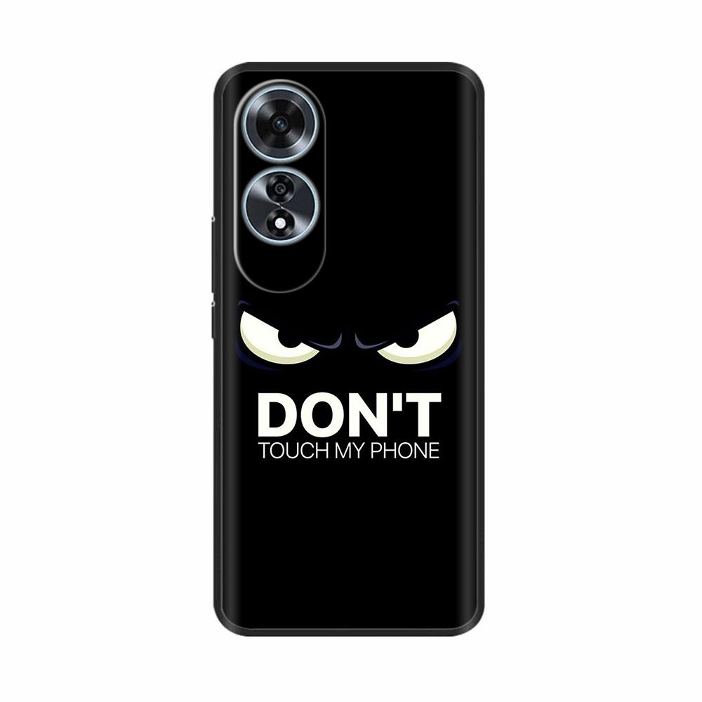 For OPPO A60 4G Case Cover Soft Silicone Bumper Funda For OPPO A60 OPPOA60 4G CPH2631 Phone Cases Shockproof Shell Capa Casing