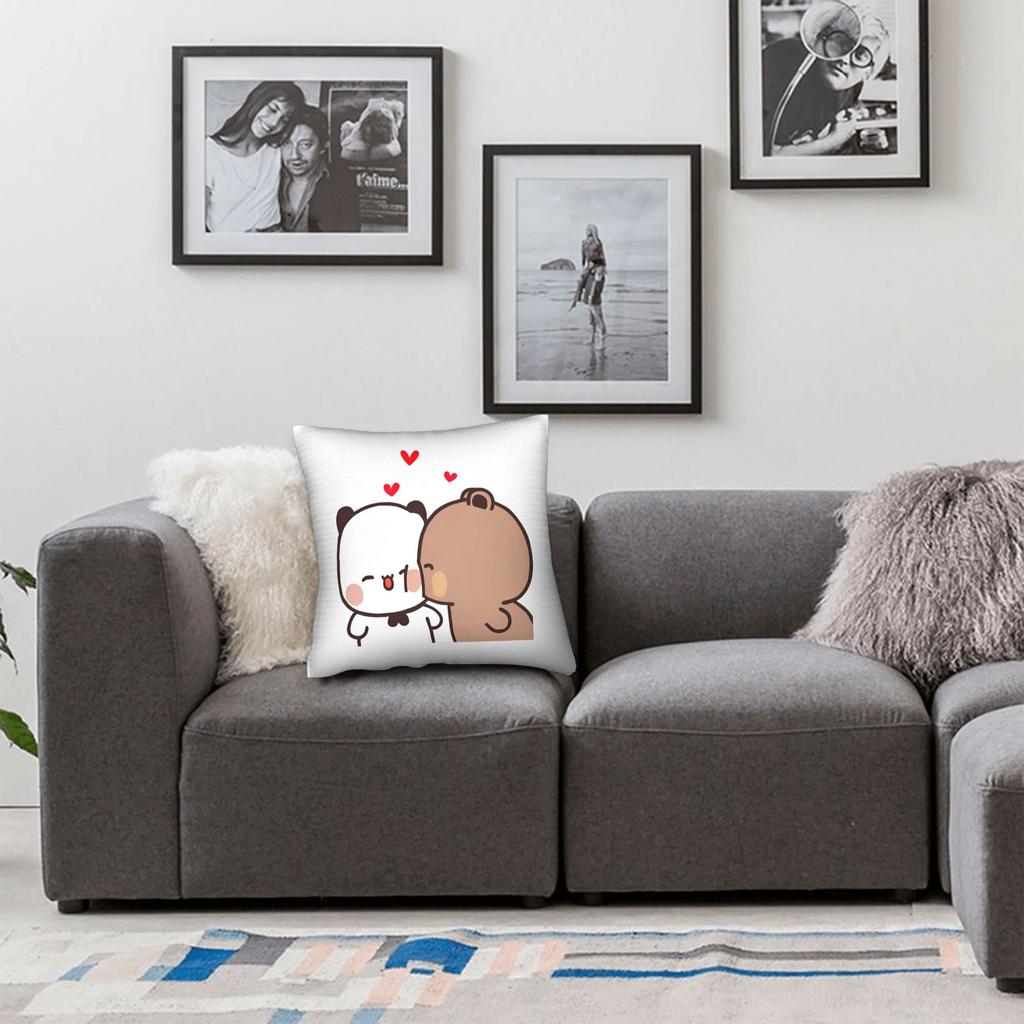 Pillow Cover Bubu And Dudu  Fashion Pillow Case For Sofa Couch Bed Living Room Pillowcases