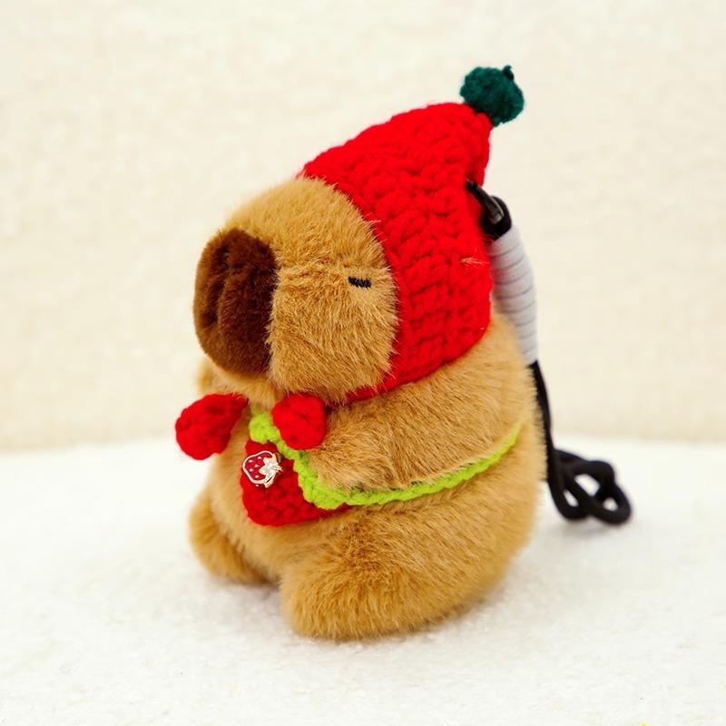 Capybara Collection Doll Doll Plush Toy Key Chain Birthday Gift Doll