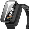 2in1 Case + Tempered Glass for Xiaomi Smart Band 9 Active, Black