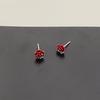 Korean Niche Petite Rose Stud Earrings - Simple, Retro Design, 2023 Trend