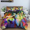 Kids Children Crib Duvet Cover Pillowcase Galaxy Butterfly Bedding Set for Baby Girls Princess King Queen Polyester Quilt Cover
