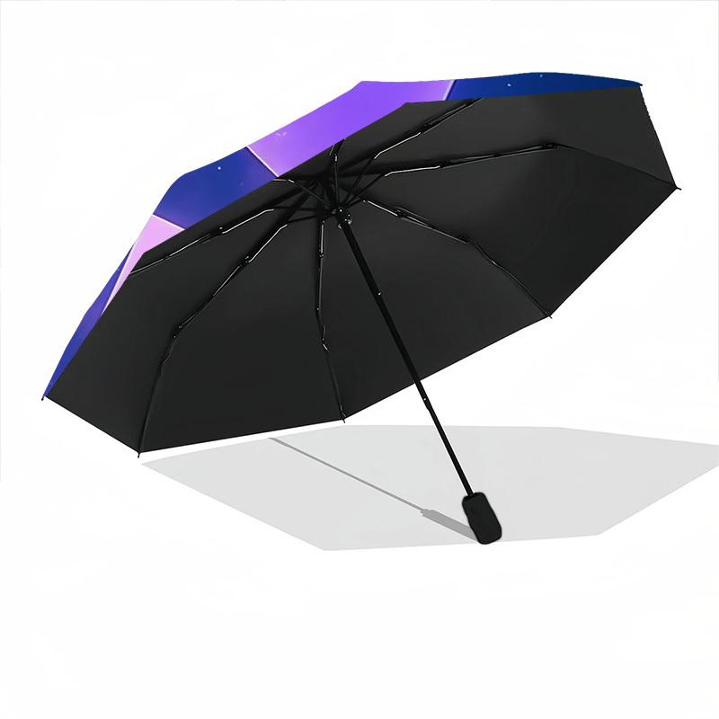 1pz Ombrello da Viaggio Compatto BTS con Apertura/Chiusura Automatica, Telaio Robusto a 8 Stecche per Uomo e Donna S1222016