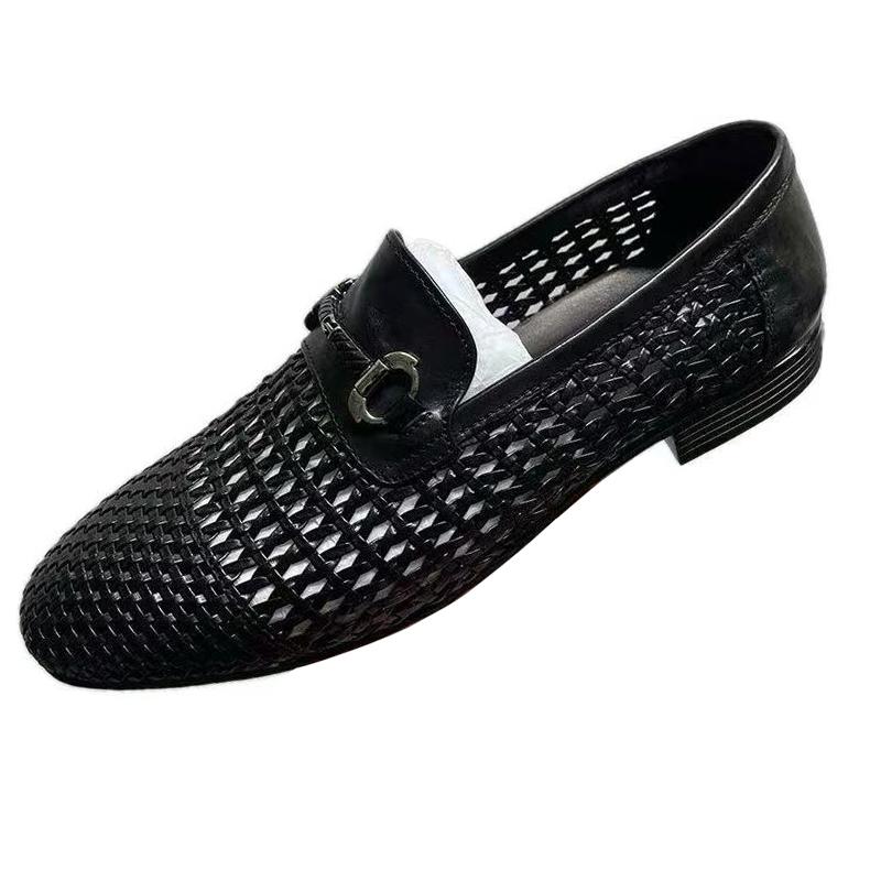 

Модные мужские лоферы на весну-лето, слипоны, туфли для платья, удобная мужская повседневная деловая обувь, универсальная обувь для вождения, мокасины для ходьбы 44