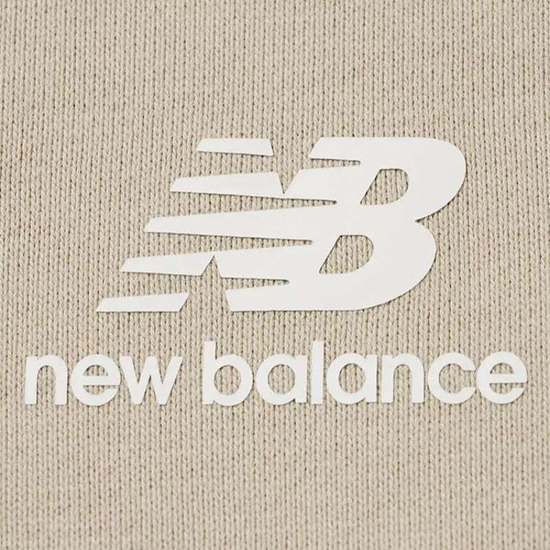 New Balance Sweatshirt Women's Milk Tea Brown (Unisex) Sweatshirts AWT33317 BNN