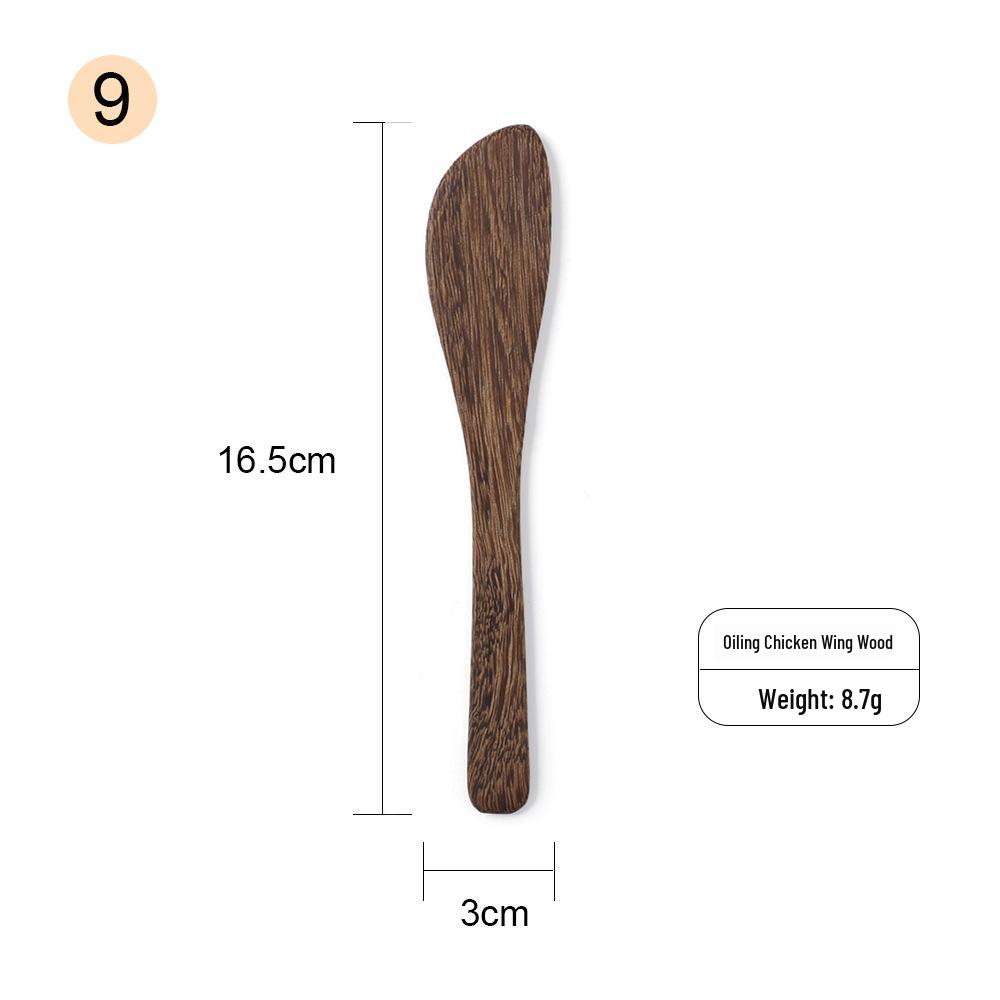 Japanese Nanmu Wooden Western-Style Butter and Jam Knife