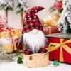 Cute Faceless Gnome Ornaments Plush Christmas Rudolf Doll  Hotel Office Decor