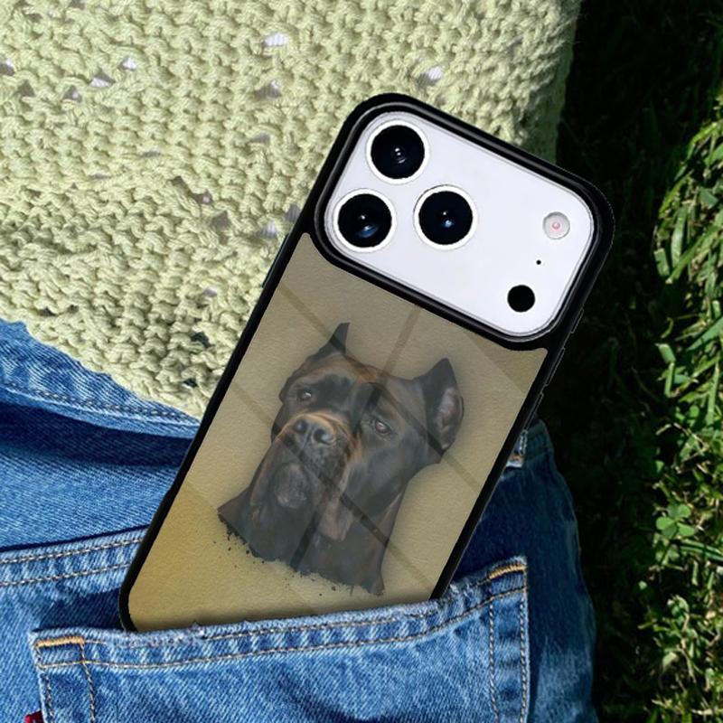 Cane Corso Italian Mastiff Phone Case Cover for IPhone 11 12 13 14 15 16e 17 Pro Max Coque for IPhone 17 Air