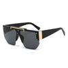 Fashion New One-piece Sun Glasses Rimless Frameless Men Women Cycling Sun Protection Square Sunglasses 2025
