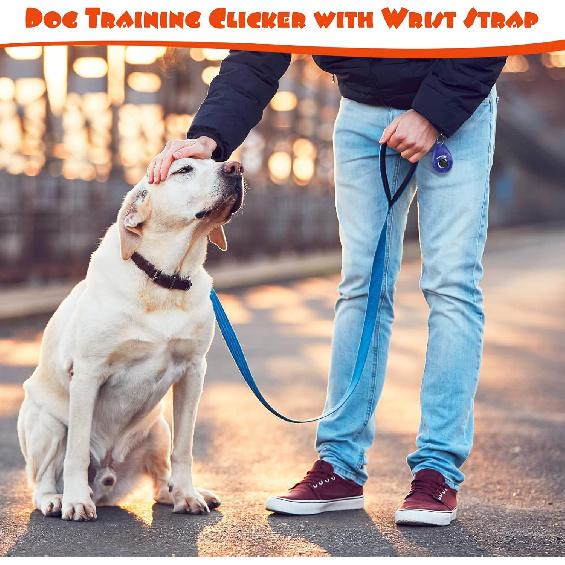 30 Pcs Dog Training Clicker Pet Training Clicker with Wrist Strap Dog Clicker Cat Clicker Pet Clicker Bird Clicker Puppy Training Supplies for Dogs