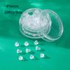 Eco-friendly Soft Silicone Earring Back Stoppers 200-2000Pcs Non-toxic for Stud Earrings DIY Jewelry Making