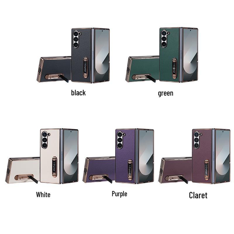 Electroplated Stand Case for Samsung Z-Fold7/Z-Flip7