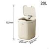 Automatic Garbage Can Touchless Container Bin Quiet with Lids Waterproof Bedroom