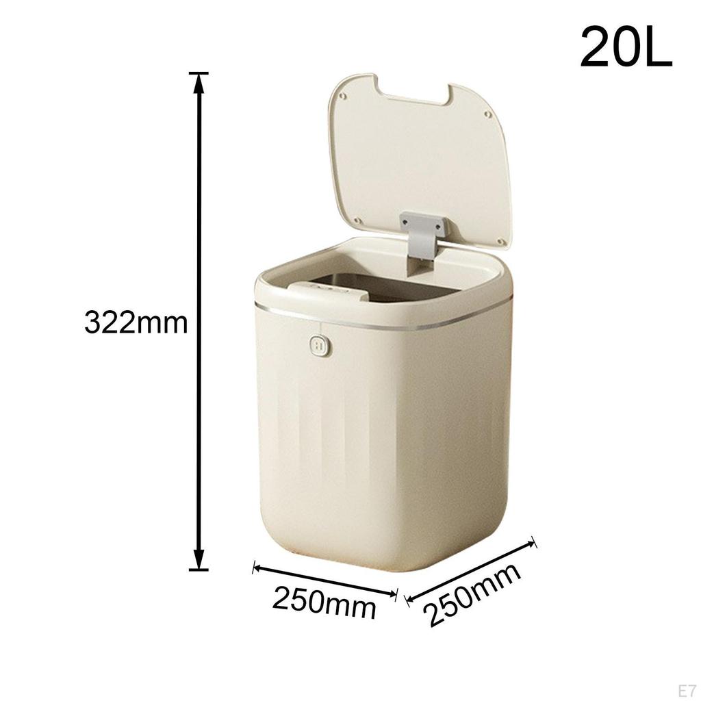 Automatic Garbage Can Touchless Container Bin Quiet with Lids Waterproof Bedroom