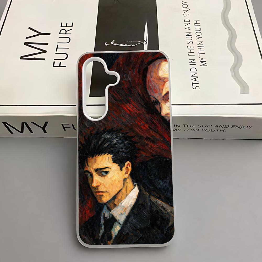 

J-Jujutsu Kaisen Hiromi Higuruma Phone Case for Samsung A16 A56 A36 A26 A55 A54 A15 A35 A25 White 2-in-1 Jelly case Galaxy A14 4G