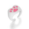 Anello in Resina a Forma di Rana Cartone Animato Bizzarro: Stile Carino e alla Moda per l'Indice o il Dito dell'Articolazione